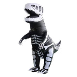 Halloween Skeleton Dinosaur Costume for Adults