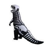 Halloween Skeleton Dinosaur Costume for Adults